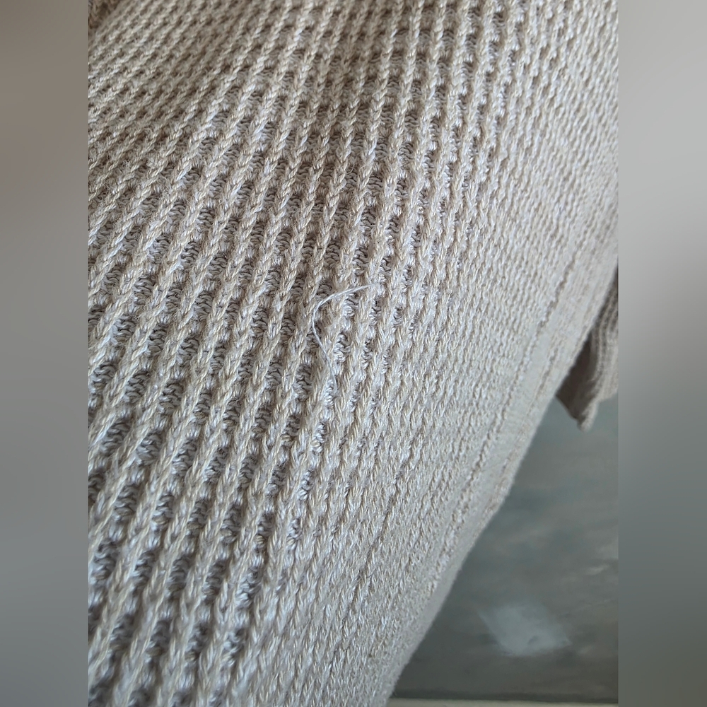 Eileen Fisher Funnel Neck Organic Cotton Tencel Blend Sweater XL - Picture 10 of 11